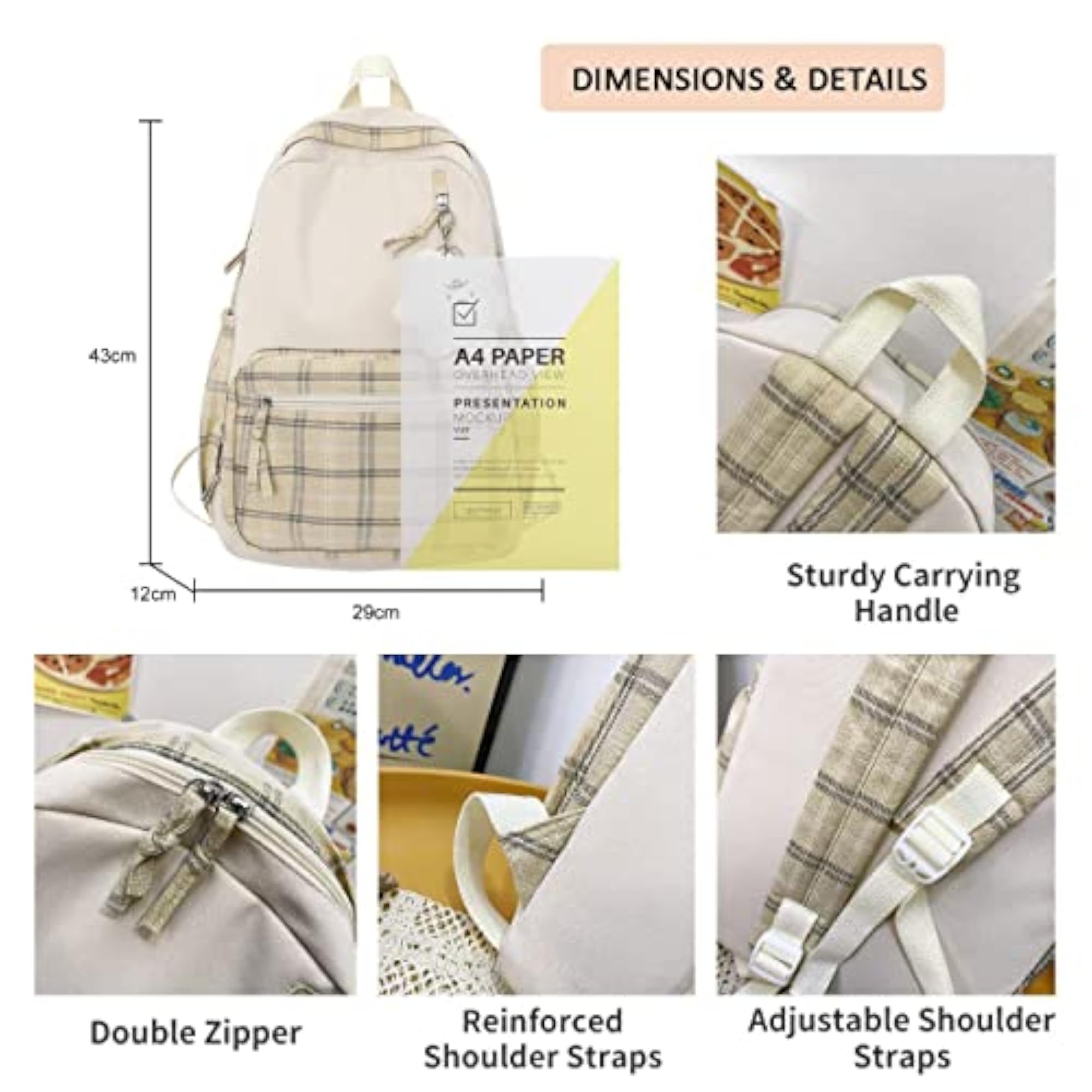 Korean Preppy Cute Rucksack for Kids