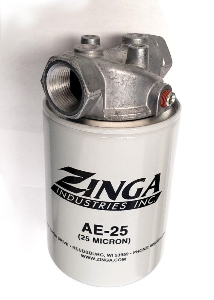 Zinga Filter Assembly - 3/4 NPT Housing with 25 Micron