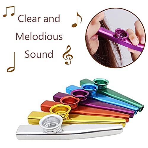 6 Pièces Kazoo Métal Kazoo de Musique flûte Kazoo Métal Diaphragme Kazoo de Musique Instrument Kazoo de Musique… - Les Beatles, Paul McCartney, John Lennon, RIngo Starr, George Harrison 6 Pièces Kazoo Métal Kazoo de Musique flûte Kazoo Métal Diaphragme Kazoo de Musique Instrument Kazoo de Musique… – Image 4