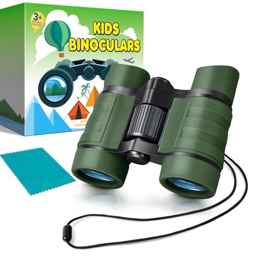 YOPINSAND Kids Binoculars for Ages 3-12, Outdoor Exploration Toys - Perfect for Bird Watching, Camping, and Outdoor Activities