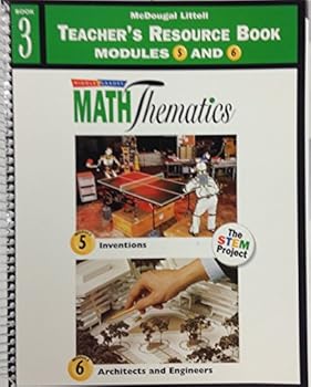 Spiral-bound Middle Grades Math Thematics: Teacher's Resource Book Modules 5 and 6: Book 3 (The STEM Project) Book
