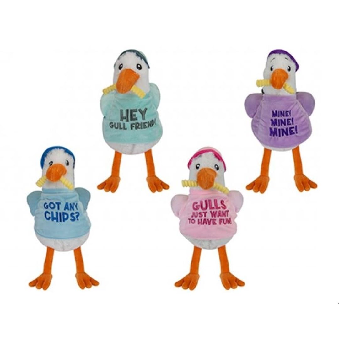 PMS Gully Seagull With Pastel Top and Hat 26cm Soft Toy (Styles Vary)