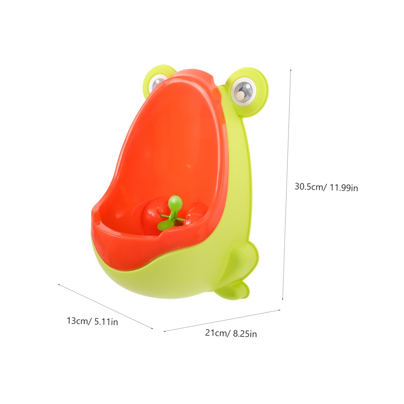 Orinal Infantil Pared Diseño Práctico y Seguro para Entrenamiento Capacidad Moderada Derrames Desmontable Fácil Limpieza