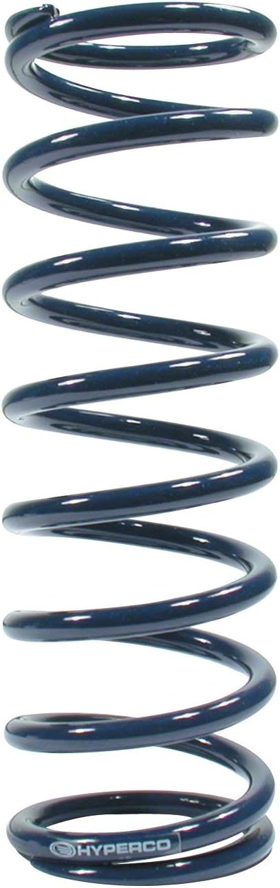 Hyperco 1814B0450 Blue 2.50" I.D. 14" Free Length Steel Coil-Over Spring with 450 lbs. Spring Rate