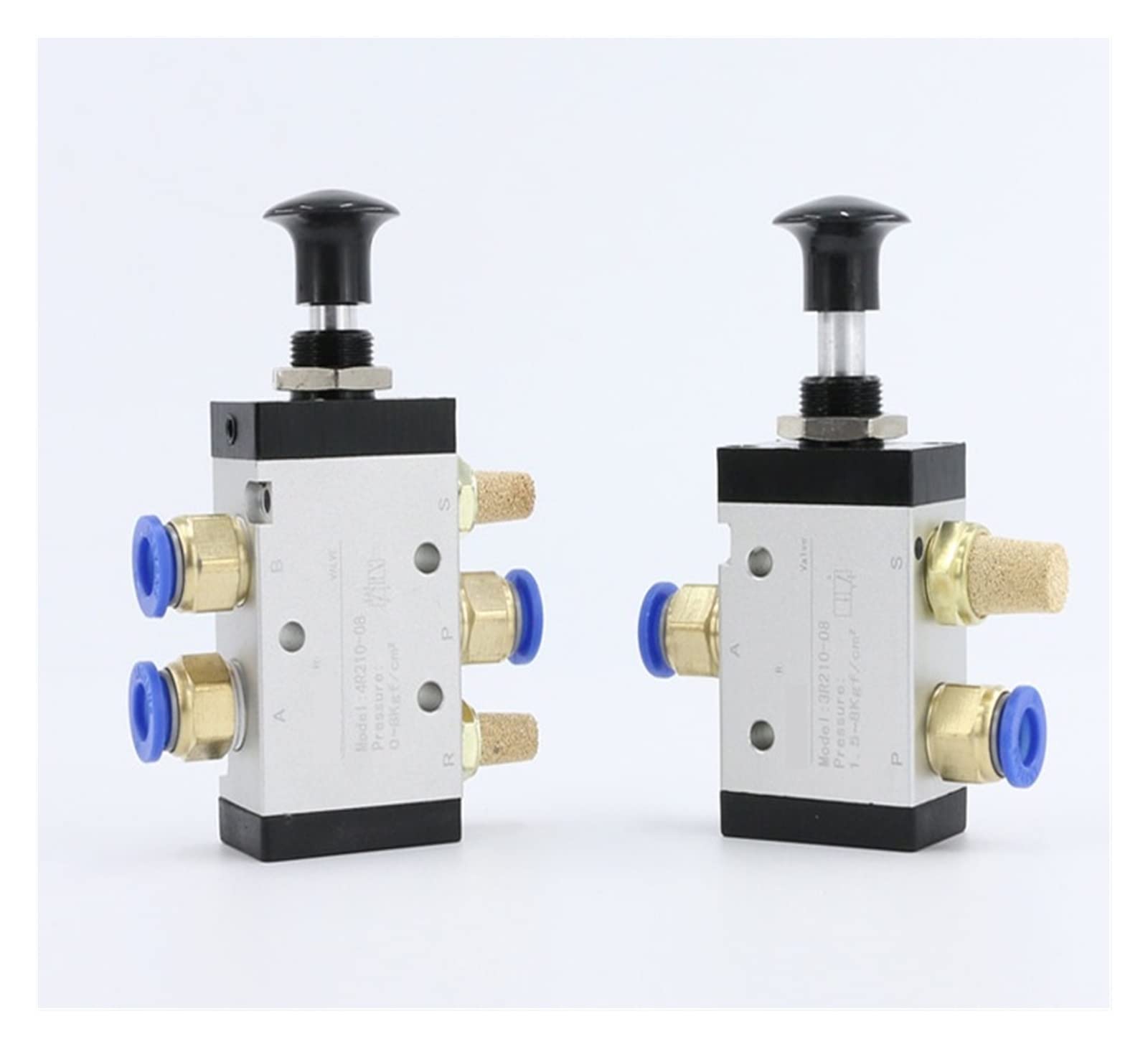 Vanne d'air mécanique 4R210-08 pour isoler et diriger les flux pneumatiques 1/4 BSP