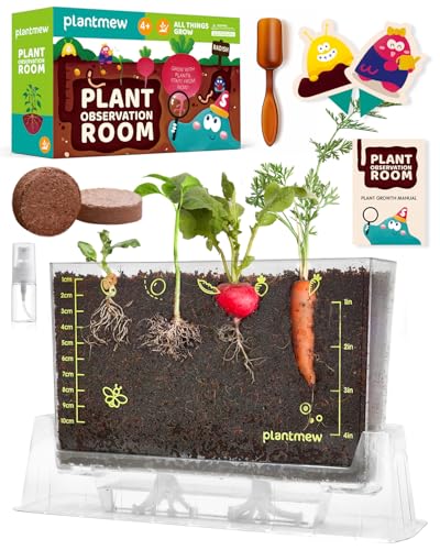 Root Viewer Kit for Kids with 6 Seed Varieties -...