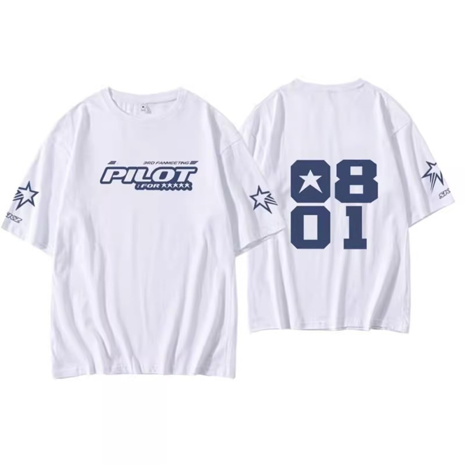 DHSPKN Stray Kids 5 Star Album Merch T-Shirt Felix Jisung Hyunjin Minho Bangchan Changbin Konzerte Tee Unisex Tops