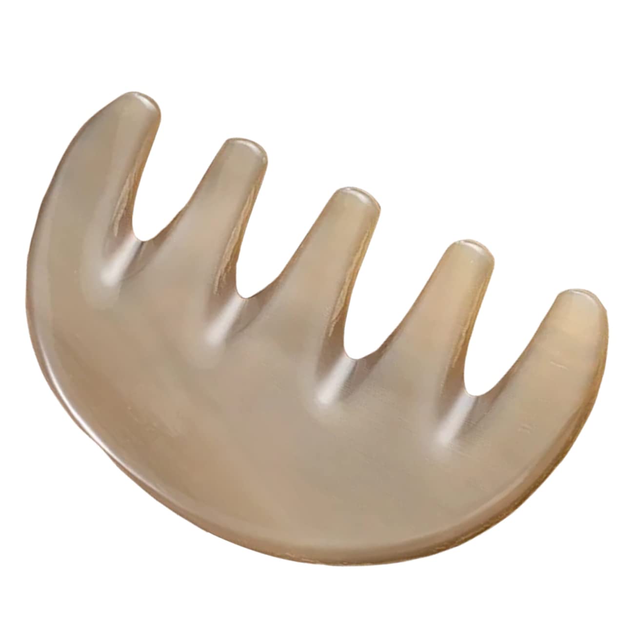 Beaupretty 5 Pièces Peigne De Massage À Cinq Dents Tête De Massage Masseur De Cuir Chevelu Outil De Massage Guasha Peigne Gua Sha Pour Brosse De Massage Du Cuir Chevelu Outils Et Équipements