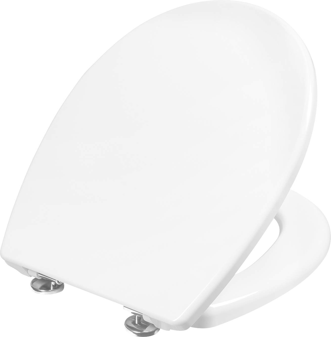 Cornat deska sedesowa "Edolo" – klasyczny biały wygląd – łatwy w pielęgnacji duroplast – funkcja Quick up & Clean – wolnoopadająca – wygodny montaż od góry/deska sedesowa/deska sedesowa/KSEDSC00