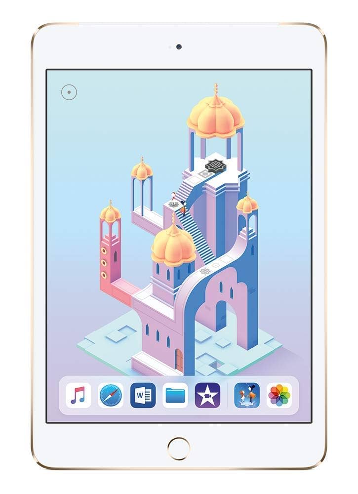 Apple - iPad mini4 128GB Wi-Fi+Cellular ゴールド Apple iPad Mini 4 (128GB, Wi-Fi + Cellular, Gold): Tablets