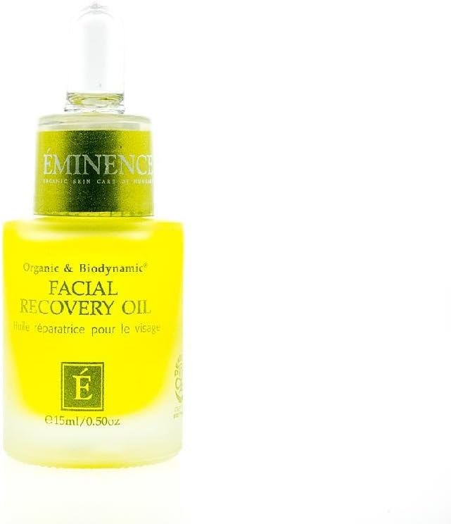Organic Skincare Facial Recovery Oil, 0.5 Ounce