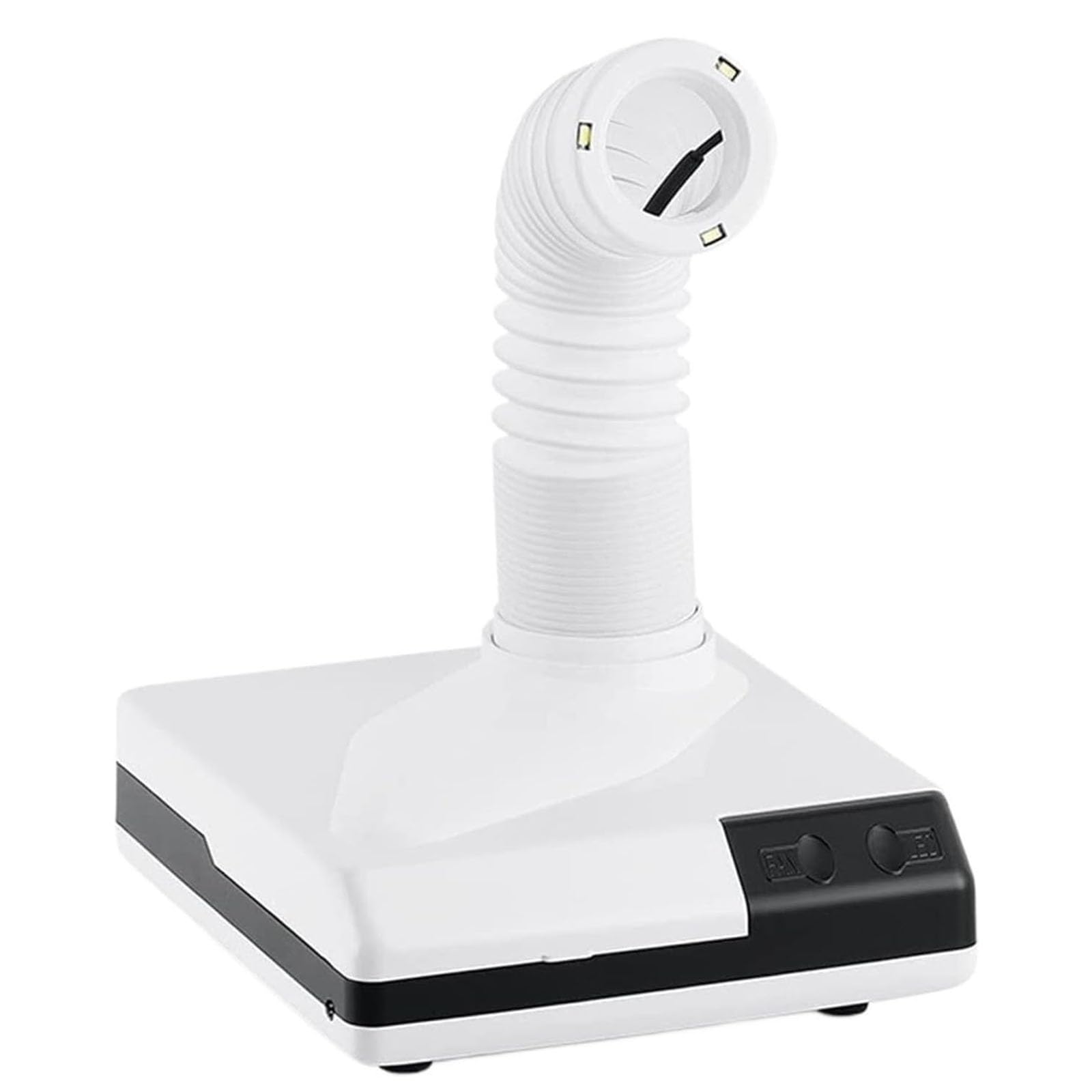 Genérico Aspiradora Dental de sobremesa, colector de Polvo for Pulido Dental, colector de Polvo for Banco de Trabajo de Pulido Dental, colector de Polvo portátil de Escritorio de 60 W