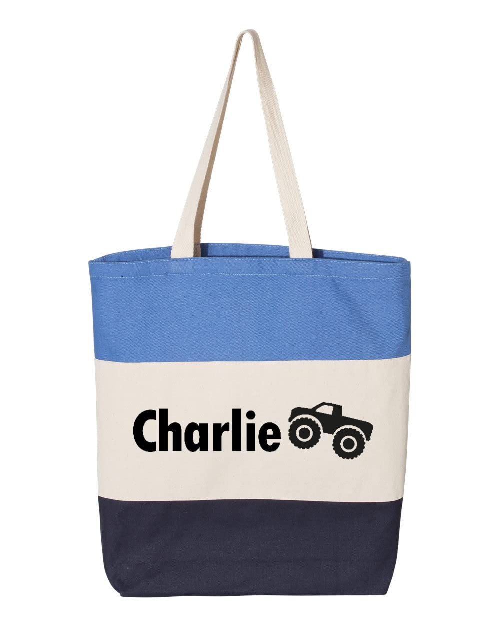 Personalized Truck Tote Bag - Custom Truck Lover Tote bag - Custom Name Tote Bag - Road Trip Tote Bag