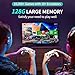 UKIFIRE Wireless Retro Game Console,4K HD Output,Retro Game Stick with Built-in 10+ Emulators, 128GB Built in 10000+ Video Games