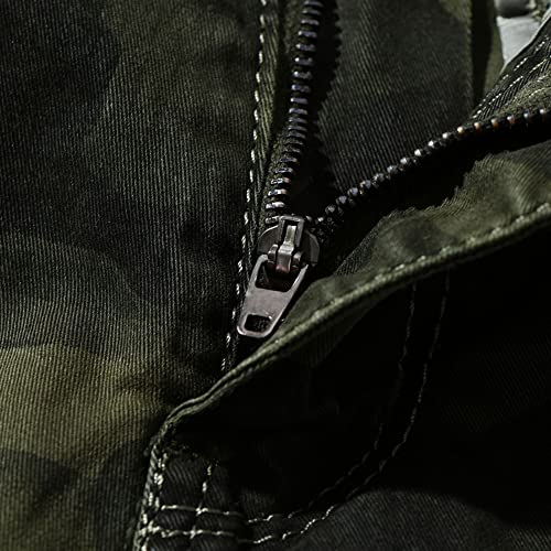 Image of L'MONTE Imported Camouflage Slim Fit Joggers Track Pant for Men Cotton Cargo