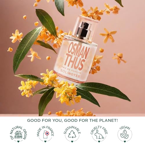 Image of Solinotes Osmanthus Eau de Parfum, Pear & Cedar, for Women & Men, 1.7 Fl Oz