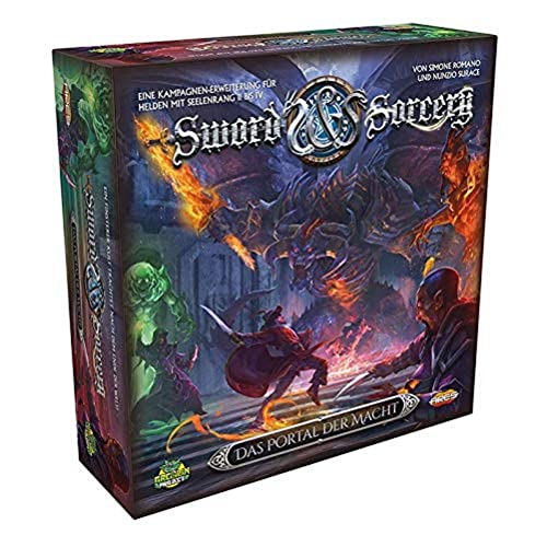 Ares Games, Sword & Sorcery – Das Portal der Macht, Kampagnen-Erweiterung, Expertenspiel, Dungeon Crawler, 1-5 Spieler, Ab 13+ Jahren, 30+ Minuten, Deutsch