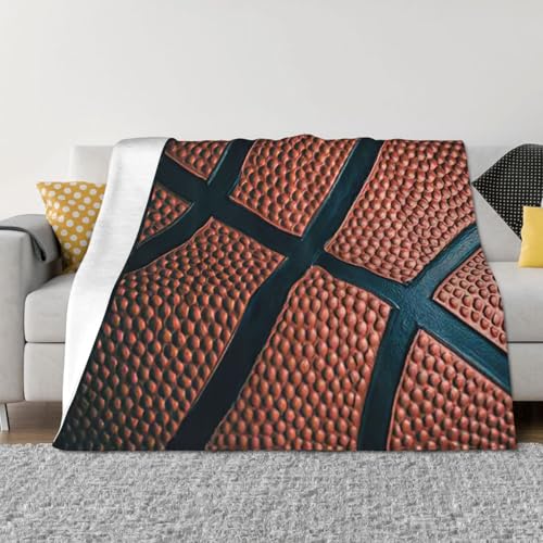 Couverture de lit légère microfibre imprimé sport basket-ball - 4