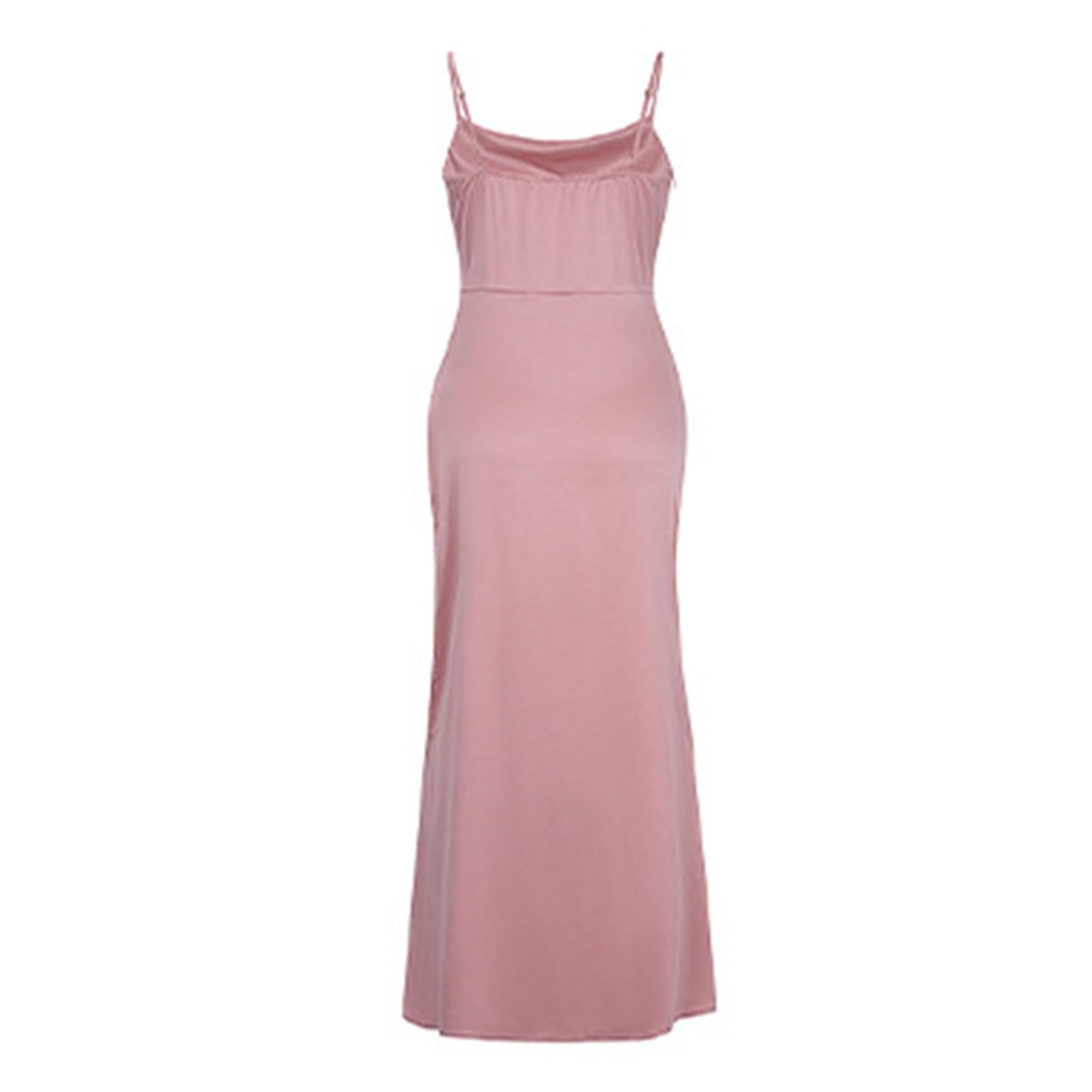 Générique Robes Femmes D éTé Bretelles Spaghetti Coton Boheme Robe à Bretelles Elegant Chic Robes Lin sans Manches DéContracté Quotidien Boho Plage Vacances Vacances