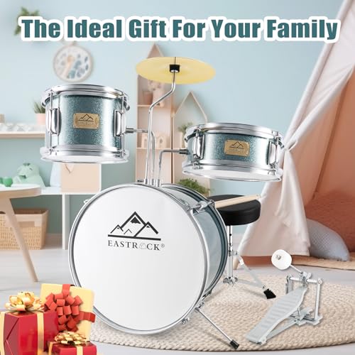 Eastrock DRUMSET Kids Drum Set, 3 Piece 14'' Junior Drum Sets thumb #5