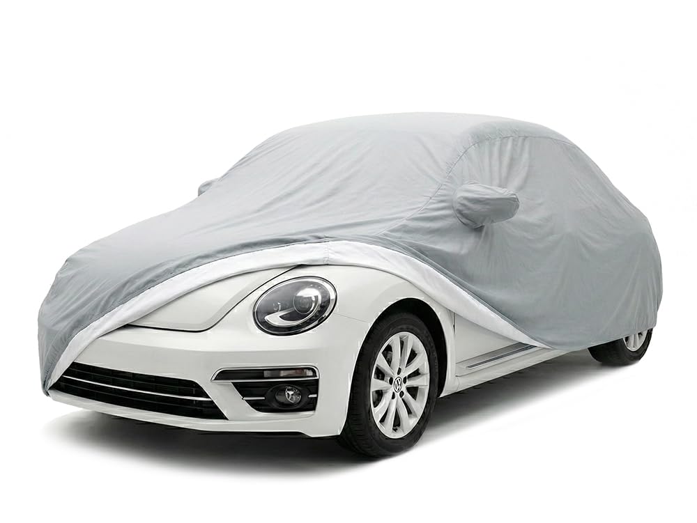 CarsCover Custom Fits for 2011-2019 Volkswagen Beetle Car Cover for 5 Layer Ultrashield Waterproof VW Beetle