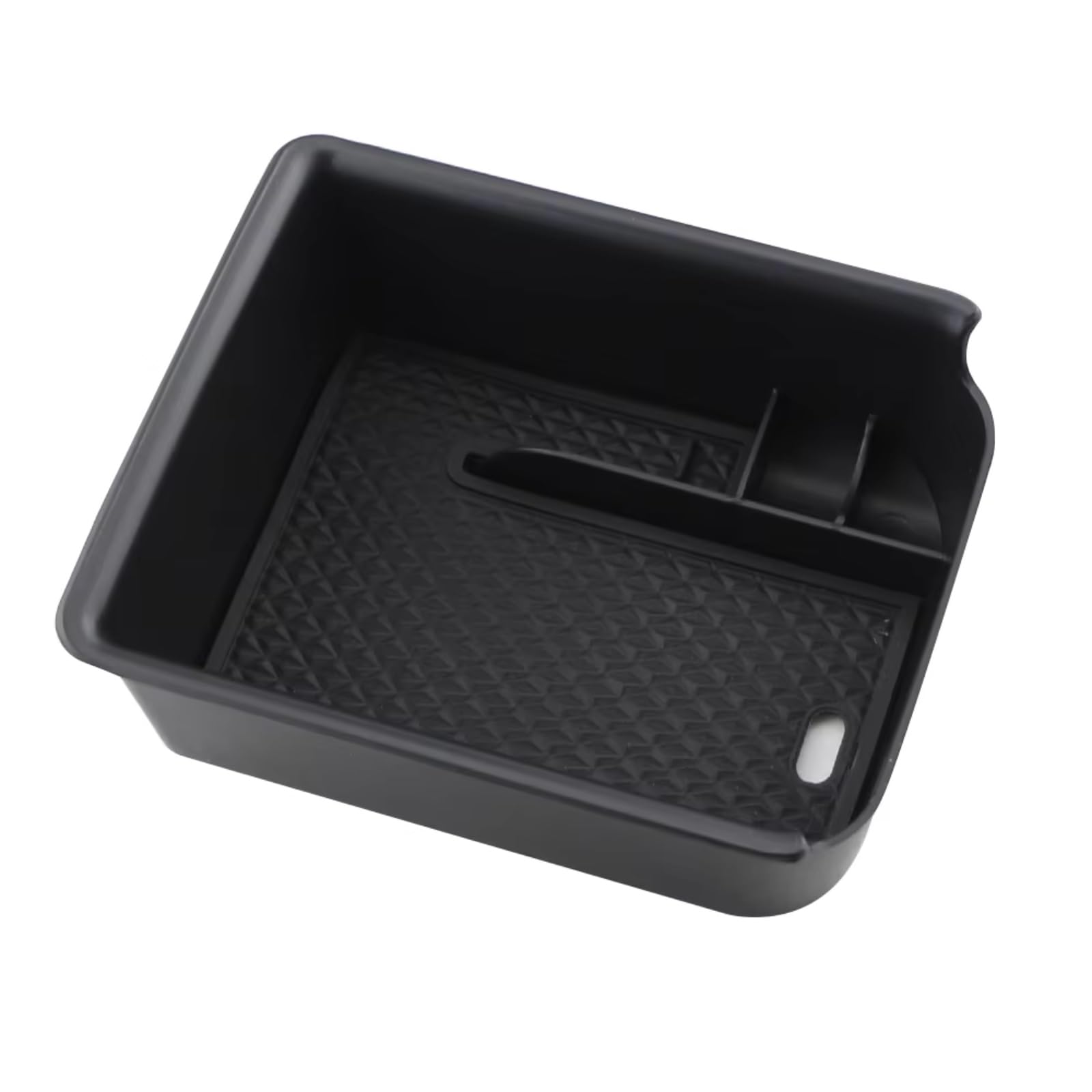 DSEQOPHH Armrest Insert Organiser Compatible With Vw For Golf For Mk8 For Gti For Gte 2019-2022 1 Pcs Car Armrest Box Storage Container Organzier Accessories