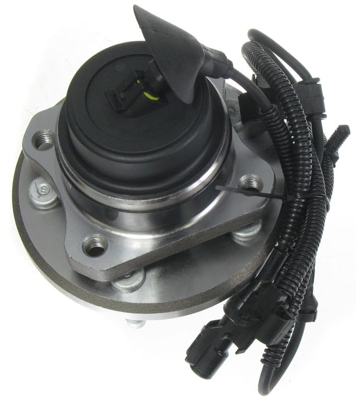 Image of TRQ Front Left and Right Wheel Bearing & Hub Assembly Set 2 Piece for 2005 Ford Crown Victoria from 2 /24 /05 Production Date 2006-2011 Crown Victoria