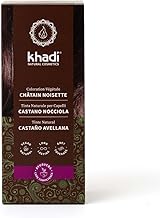 khadi CHÂTAIN NOISETTE Coloration végétale - Coloration pour cheveux pour un châtain brillant à un chocolat saturé - naturelle 100% végétale & naturelle - 100g
