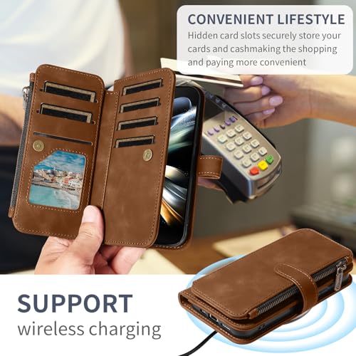 Coque ZFold45G avec bandoulière pour voyager léger et sécuriser vos cartes bancaires - 5