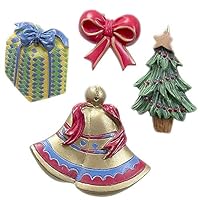 Algopix Similar Product 1 - Christmas Shower Curtain Hooks Set of