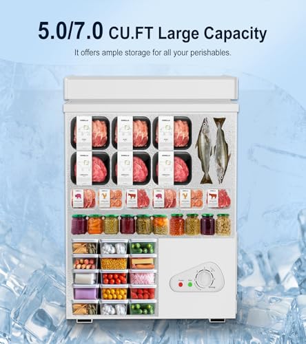 TABU 5.0 Cu Ft Chest Freezer