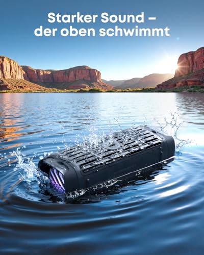soundcore by Anker Boom 3i Robuster Outdoor Lautsprecher, Bluetooth 5.3 – Ansicht 4