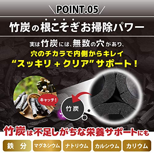 リリーフライフ エチケットサプリ+ロイテリ菌&竹炭 の商品画像 6