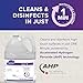 Oxivir Diversey 100898636 Tb One-Step Liquid Disinfectant Cleaner, Hospital Grade Accelerated Hydrogen Peroxide AHP, No Fragrance Added, Ready-to-Use, 1-Gallon (Pack of 4)