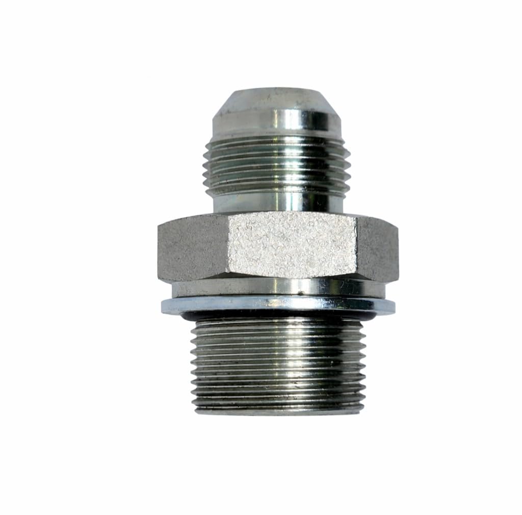 AF 9605S-06-L08-14 - #6 Male JIC (9/16''-18 Threads) X 14mm x 1.5 DIN Light (8mm Tube)