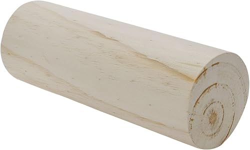 Miniatura 4 de Tsnamay 4 elevadores de madera cilíndrica para cama, elevadores de muebles de madera, color original sólido para pintura de bricolaje, sofá, silla,