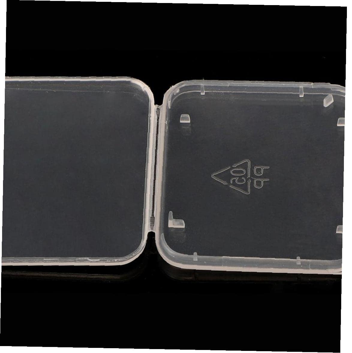 Custodia trasparente Universal SD Scheda di archiviazione Durable SDHC Memory Card Box 10pcs Componenti per computer
