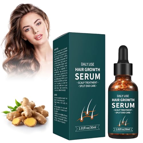 Hair Growth Serum, Serum de Crecimiento del Cabello, Biotin Hair Oil, para Anticaida de Cabello y Crece Pelo, for Thicker, Visible Regrowth, Nourish Scalp 30ML Suero para el crecimiento del cabello