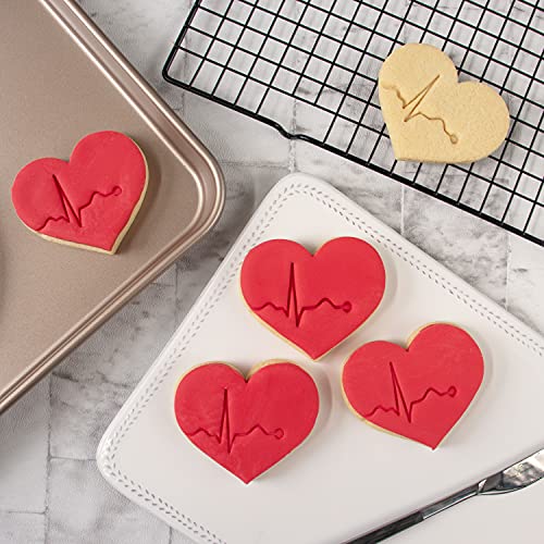 Ecg Small Size Cookie Cutter, 1 Piece - Bakerlogy #TOP2