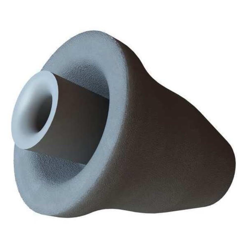 3M PELTOR 67058-etui CCC-GRM-25, komfortowa końcówka ucha COMM, jeden rozmiar, szary (opakowanie 25)
