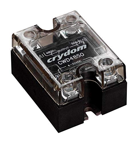 CRYDOM CWD2450P Solid State Relay, SPST-NO, 50 A, Panel, Screw, 24 Vrms, 280 Vrms