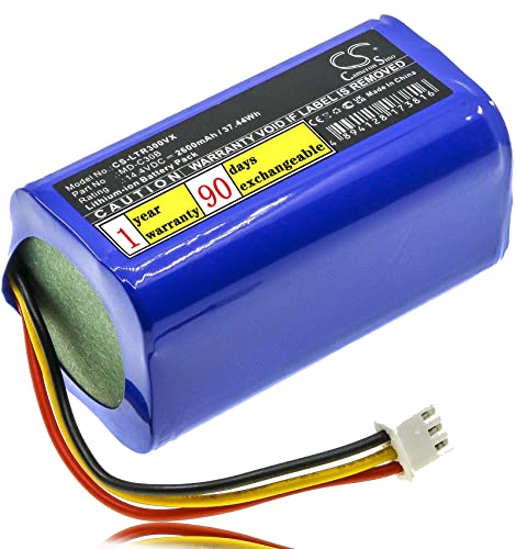 Yibudt D071-INR-CH-4S1P 14.4V 2600mAh Battery Replacement for BPK-VCBB1XB MD-C30B C30B C30B 2D C30B 2D WiFi Robot Vacuum Cleaner Battery