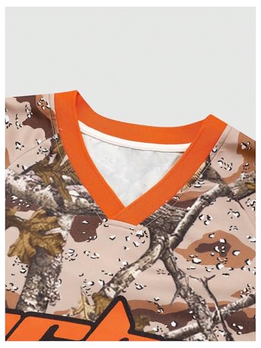 SOLY HUX Men's Jersey Shirt Short Sleeve V Neck Soccer Jerseys Sports T-Shirts Summer Tops Streetwear3