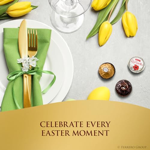 Ferrero-Collection-13-Count-Premium-Gourmet-Assorted-Hazelnut-Milk-Chocolate-Dark-Chocolate-and-Coconut-Easter-Bunny-Gift-Box-Great-Easter-Gift-5-oz Ferrero Collection 13 Count Premium Gourmet Assorted Hazelnut Milk Chocolate Dark Chocolate and Coconut Easter Bunny Gift Box Great Easter Gift 5 oz