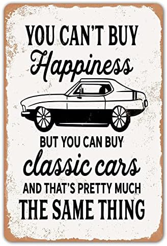 HomDeo You Can't Buy Happiness But You Can Buy a Classic Cars Gar...