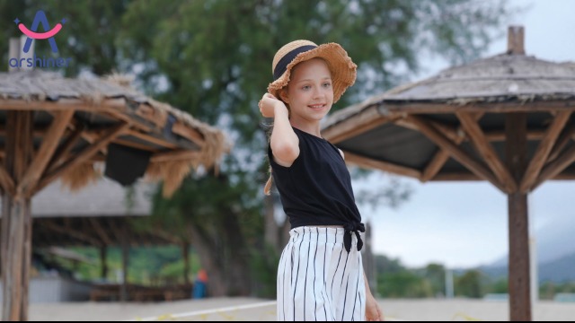 Set Estivo Bambina Arshiner - Canotta E Pantaloncini - Cotone E Poliestere - 6-14 Anni - Foto 4