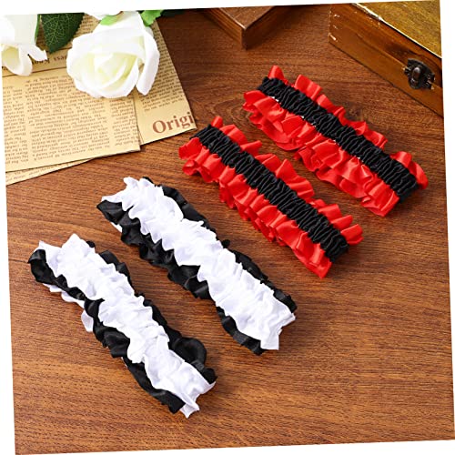 4pairs Elastic Armband Garters for Men Vintage Sleeve Garters Shirt Sleeve Holder Cufflinks2