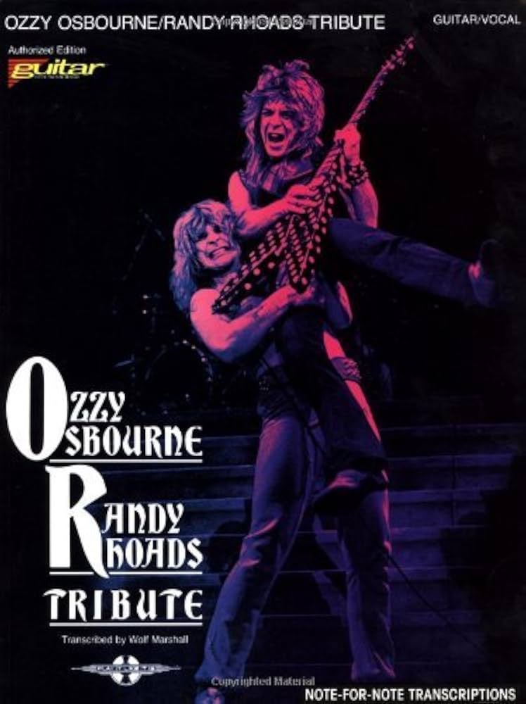 OZZY OSBOURNE オジー RANDY RHOADS TRIBUTE Ozzy Osbourne, Geezer Butler, Bob Daisley, Bill Ward, Lee