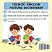 My first 330 words in French: An English-French Bilingual Picture Dictionary for Kids to Learn French Vocabulary the Fun Way (French learning book for kids)