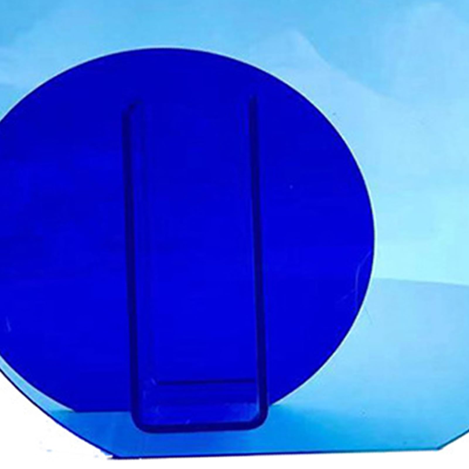 Sunicon Acrylic Vase,Special Shape Vase Neon Acrylic Vase Easy to Keep Clean Fashionable Geometric Acrylic Floral Vase for Home Decoration (Major and Minor Circle)